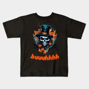 Buuhhhh-Halloween Haunt Kids T-Shirt